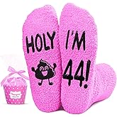 HAPPYPOP Birthday Gifts for Women - 45 50 Year Old Funny Gift Idea for Her, Female Bday Sock