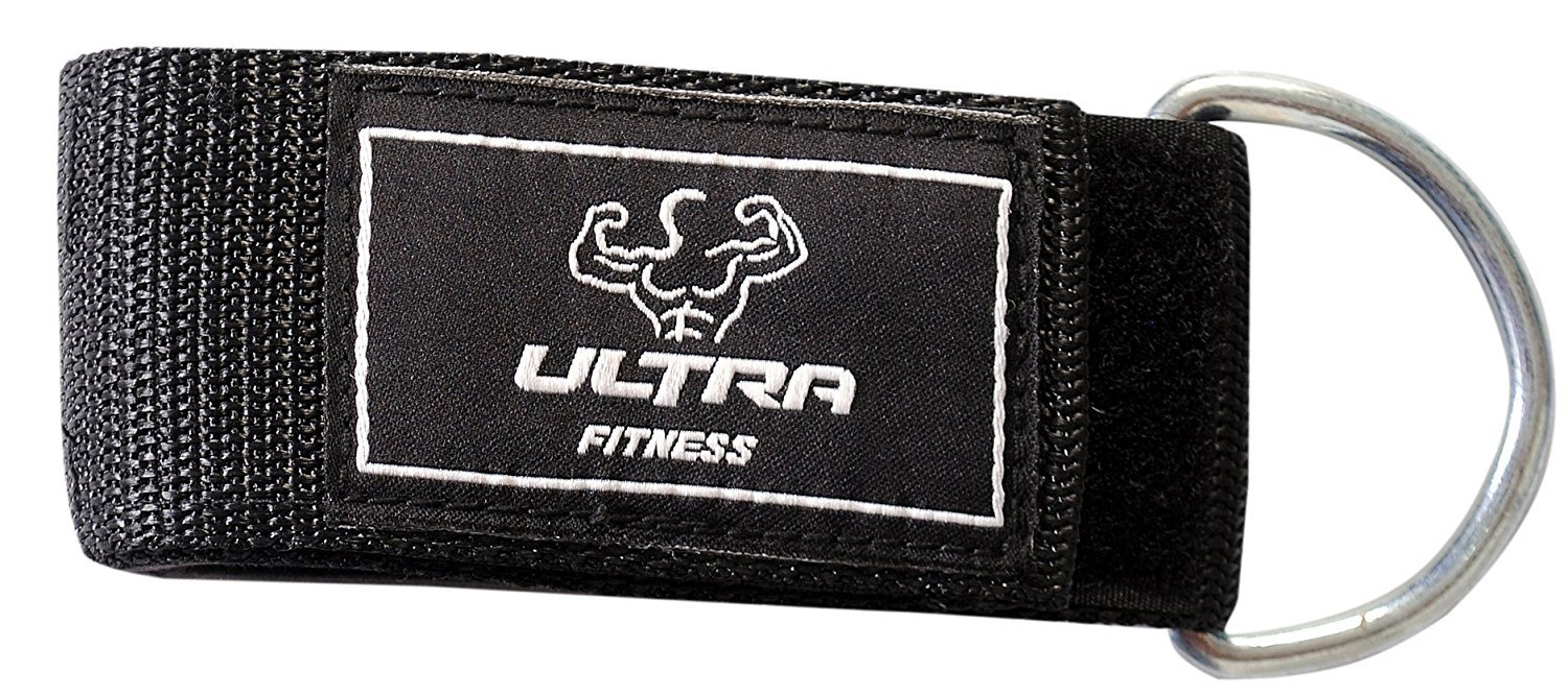 Ultra Fitness Correa de tobillo D Ring Multi gimnasio Cable de fijación