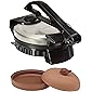 Brentwood TS-127 Stainless Steel Non-Stick Electric 8-Inch Tortilla Maker with Tortilla Warmer Bundle (2 Items)