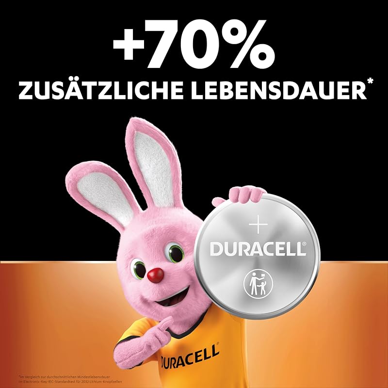 2032 Lithium Knopfzelle (4 Stück) 3V, CR2032