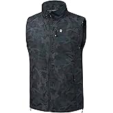 Little Donkey Andy Men's Lightweight Quick Dry Vest Packble Outerwear Sleeveless Windproof Jacket for Golfing Cycling Running