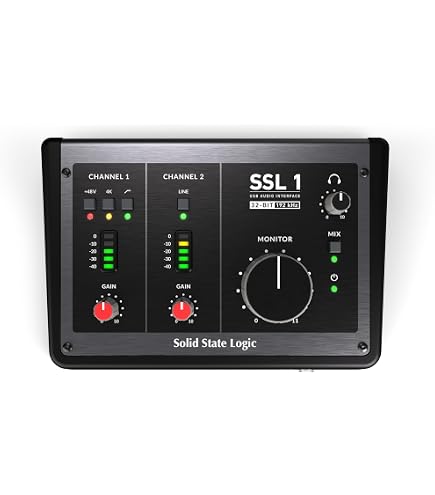 Amazon.com: Solid State Logic SSL 2 MKII - 2x2 USB Audio Interface
