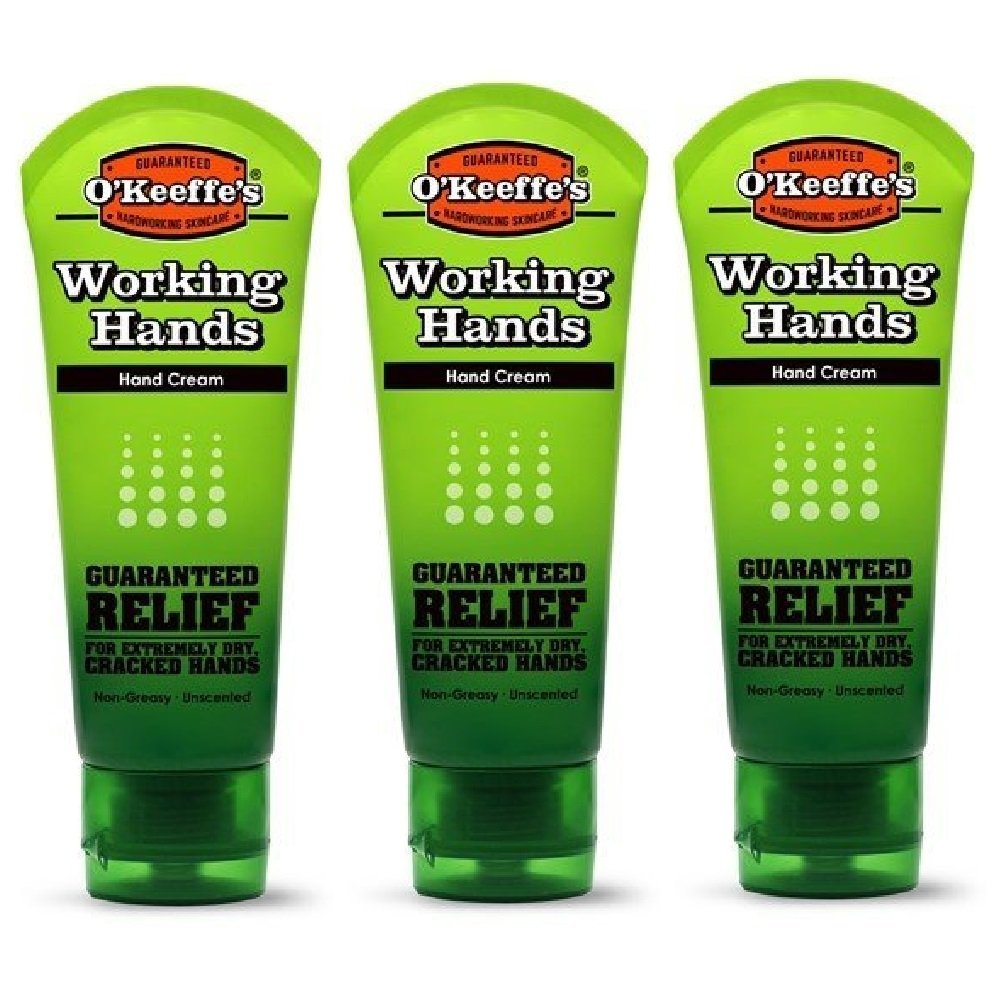 O'Keeffe's Working Hands Hand Cream, 3 oz., Tube, (Pack of 3) eBay