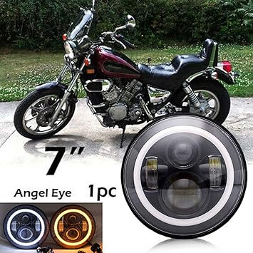 yamaha v star 650 led headlight