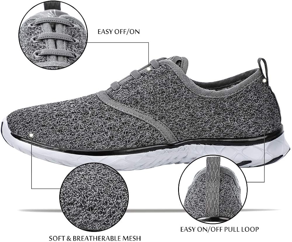  | ALEADER Men's Quick Drying Aqua Water Shoes | Water Shoes