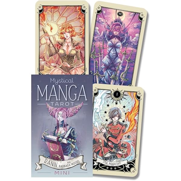Mystical Manga Tarot Mini Deck : Moore, Barbara, Rann