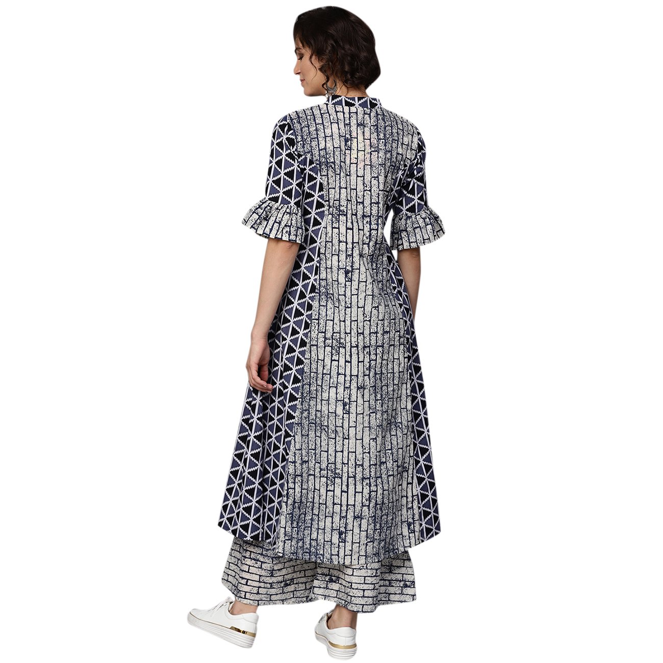 gerua women's a line salwar suit