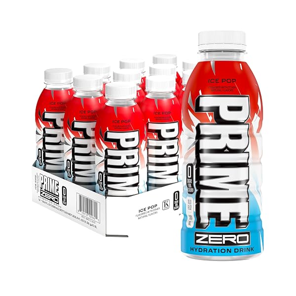 PRIME ZERO ICE POP, SUGAR FREE SPORTS DRINKS,...