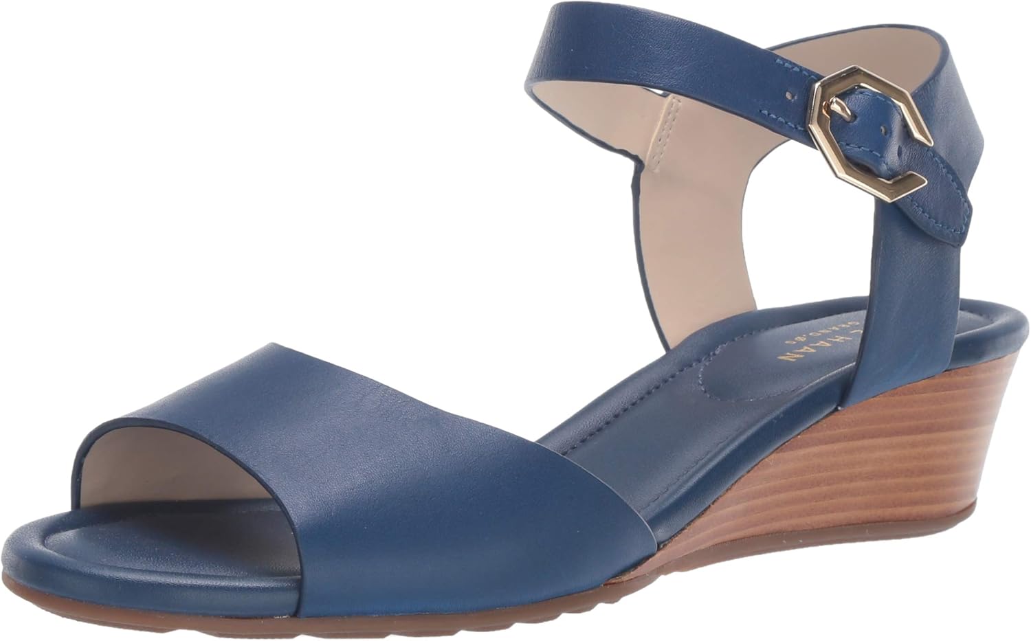 cole haan navy wedge