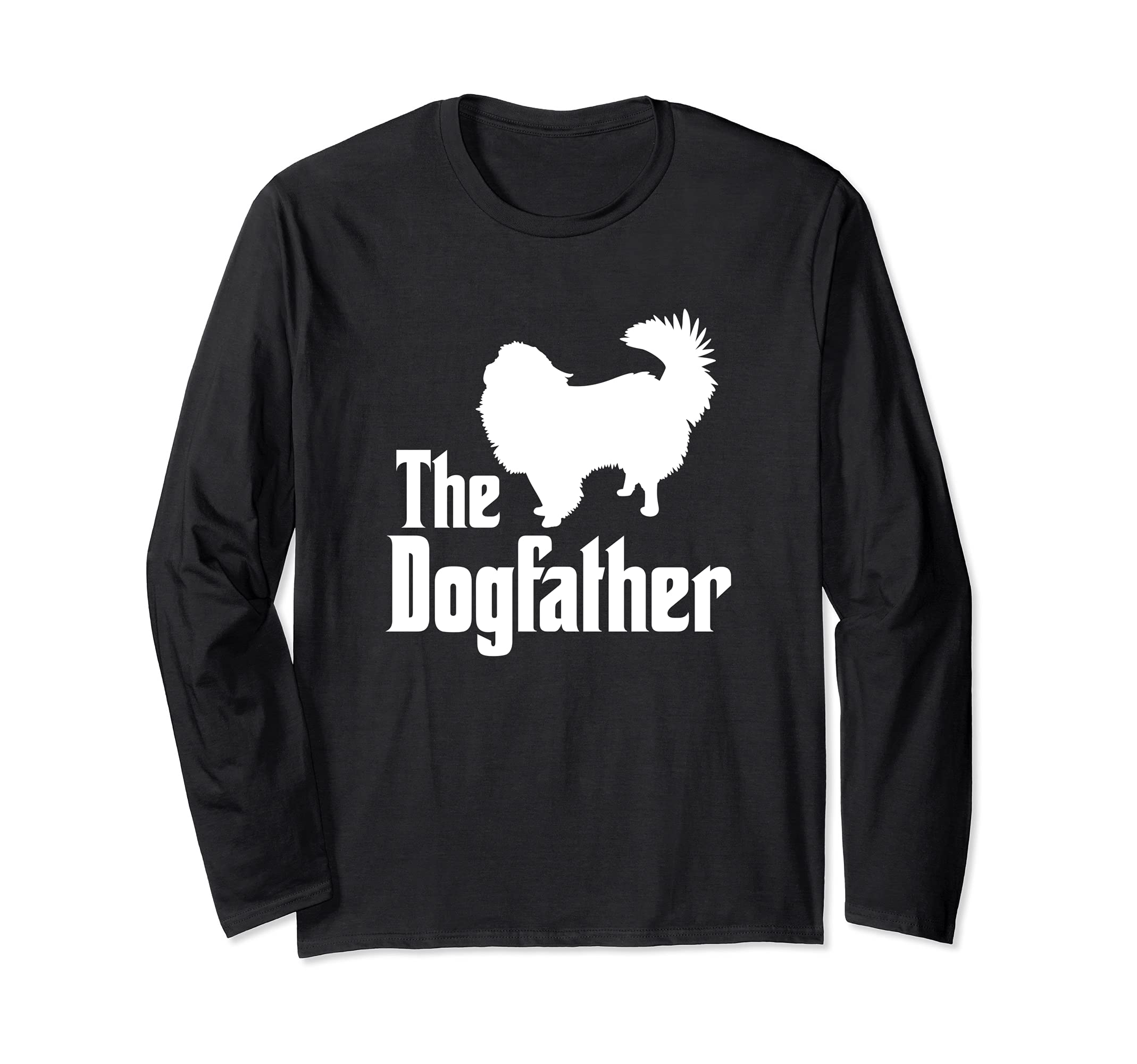 The Dogfather - funny dog gift, funny Japanese Chin Long Sleeve T-Shirt
