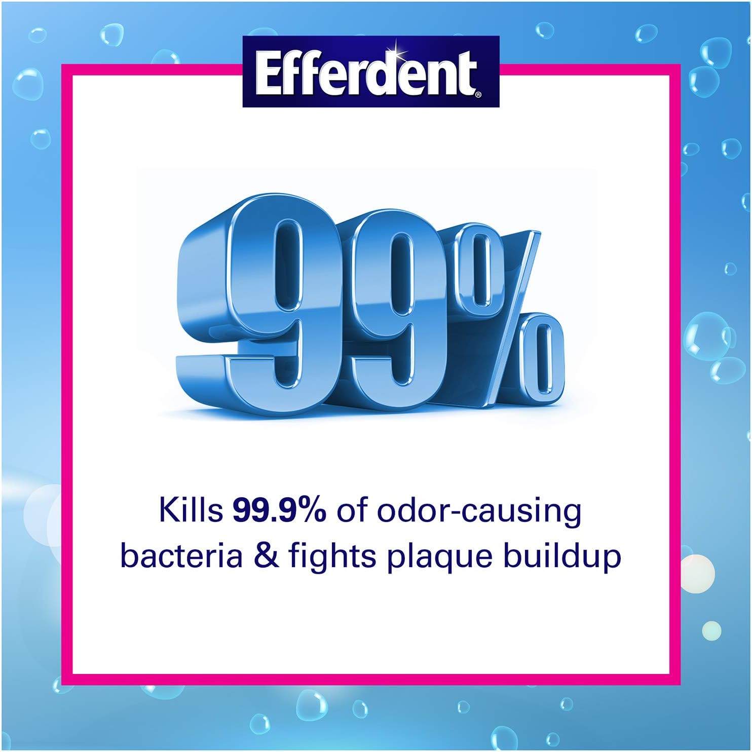 Efferdent Denture Cleanser Tablets, Complete Clean, 102 Tablets: Health & Personal Care