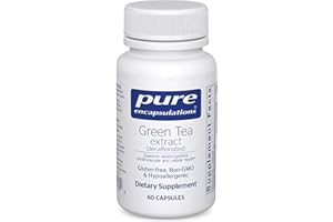 Pure Encapsulations Green Tea Extract (Decaffeinated) | Hypoallergenic Antioxidant Support for All Cells in The Body* | 60 Capsules