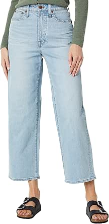 Amazon.com: Madewell The Curvy Perfect Vintage Wide-Leg Jean in Edmunds Wash : Clothing, Shoes 