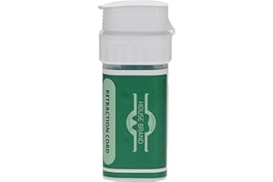 HOUSE BRAND DENTISTRY HSB 103202, Ultrapak Dental Retraction Cord, 100% Cotton, Soft & Absorbent, Knitted for Enhanced Fluid Control & Tissue Retraction, #2, Non-Medicated, 100"