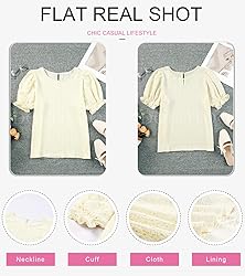 Dokotoo Summer Tops for Women Cute Floral Print