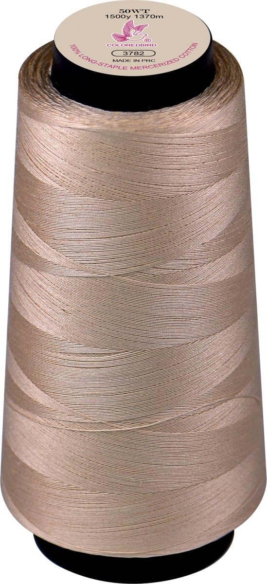 50WT Cotton Thread Spool,Hand Quilting Sewing Thread Set (3782)
