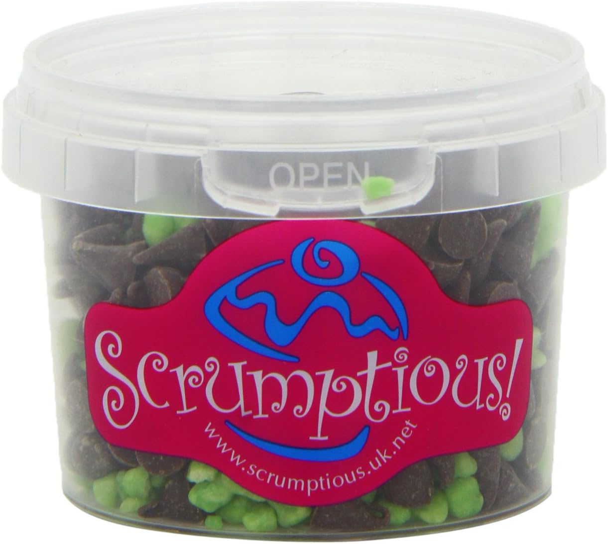 Scrumptious Mint Choc Chip Cake Decorations (Pack of 2)