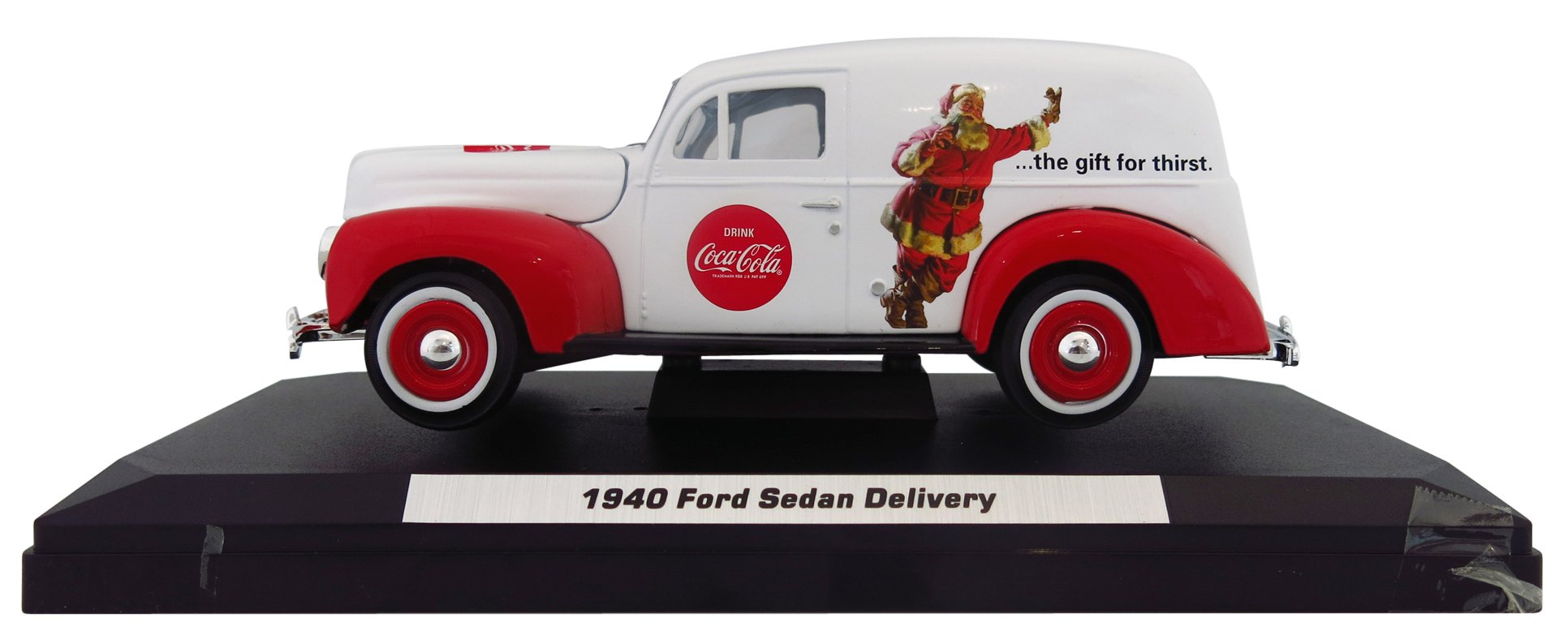 Coca Cola 0.05 Scale 1940 Christmas Ford Sedan Delivery Panel Van Die Cast Collectors Model