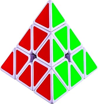 D ETERNAL Rubiks Rubix Pyramid Cube 3x3 Speed Triangle Pyraminx Magic Rubic Puzzle Cube