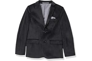 Isaac Mizrahi Boys Slim Fit Velvet Blazer