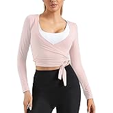 Mustcan Women Tie Front Shrug Long Sleeve Bolero Cardigan Lightweight Casual Tops