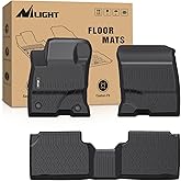 Nilight TPE Floor Mats for Ford Escape (Hybrid Only) 2020 2021 2022 2023 2024 2025 2026,All Weather Custom Fit Heavy Duty Floor Liners