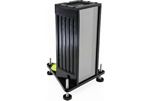 Protective Leveling Case for Square Golf Launch Monitor – Polycarbonate Impact Shield with Adjustable Leveling Feet – Limited