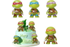 SUUIM Party Decorations,4pcs Figurines,Playset,Themed Gifts,Birthday Party Supplies,Cake Decoration - Birthday Party Baby Shower Cake Toppers