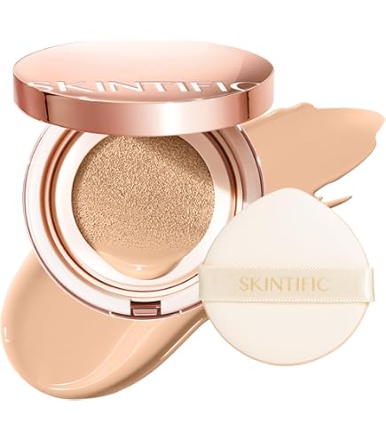 ファンデーション CRYSTALJEMMY Wrinkle Cushion Foundation Amazon.com : SKINTIFIC Cushion Foundation | Full coverage