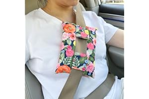 HEAL N HOPE Little Post Surgery Seat Belt Heart Surgery Pillow for After Open Heart Surgery Recovery Gifts Bypass Pacemaker Must Haves Protector Seatbelts Cushion Cute Flower