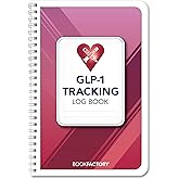 BookFactory GLP-1 Tracking Log Book, 6" x 9" Wire-O, 104 Pages | GLP-1 Log Book- Made in USA