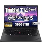 Amazon.com: Lenovo ThinkPad T14 Gen 6 Business AI PC Laptop (14