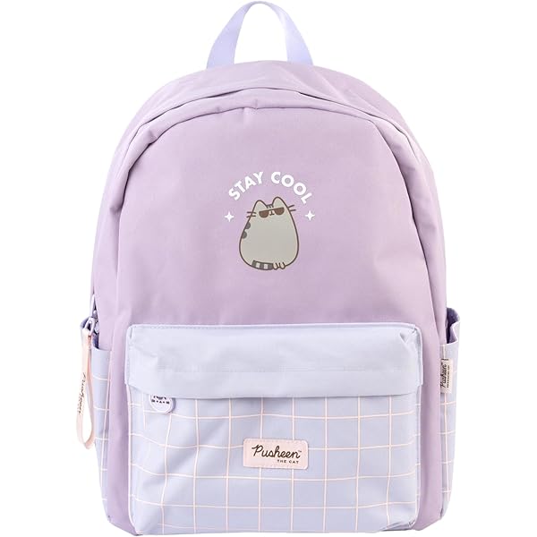 Pusheen Girls Backpack Set | Kids 4 Piece Blue & Sweden - View #4