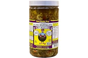 That Pickle Guy New Orleans Style Classic Olive Muffalata (32 floz), Gluten, Sugar-Free, All Natural, Vegan, Best with any Deli, Rich in Flavor