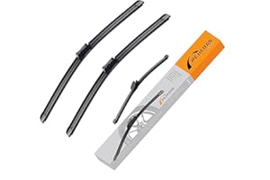 PEJIEDAS 3 Wiper Blades for Volkswagen Tiguan 2007-2017, Front Wiper Blades + Rear Wiper Blades, OE Original Style (24" + 21" + 13" - Pack of 3)