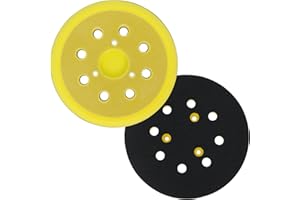 5 Inch Sander Pad Replacement Compatible with Dewalt Orbital Sander DW421 DW422 DW423 D26451 D26453, 8 Hole Hook and Loop San