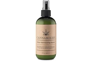 Cannabolish Wintergreen Smoke Odor Eliminator Spray and Air Freshener, 8 fl. oz, Natural Ingredients