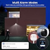 AOQEE Outdoor Security Camera 2K 3MP IP65 WiFi Alexa Night Vision view 8