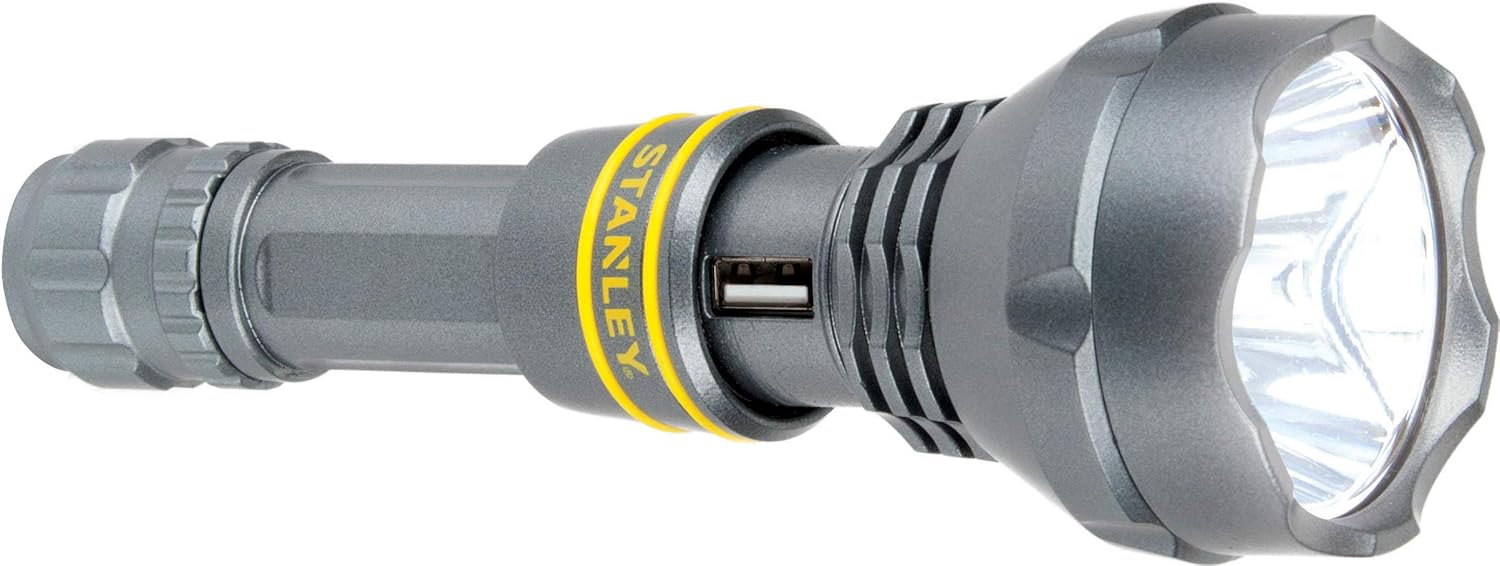 STANLEY TL601PS Rechargeable 700 Lumen Lithium Ion LED Flashlight with