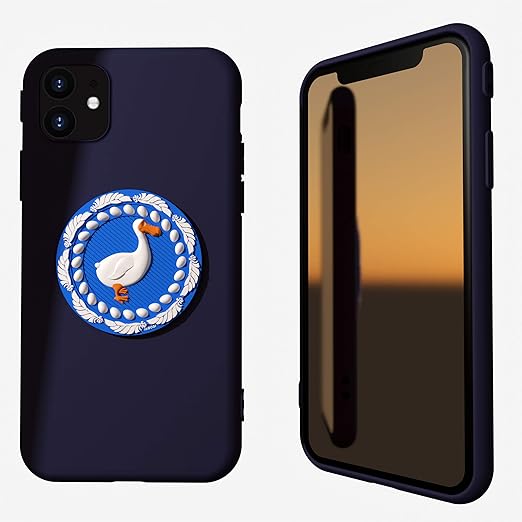 Amazon Com Isbosi Iphone 11 Case Black Red Pink Rich Color Selection Slim Soft Protective 3d Dodo Fidget Badge Compatible With Wireless Chargers