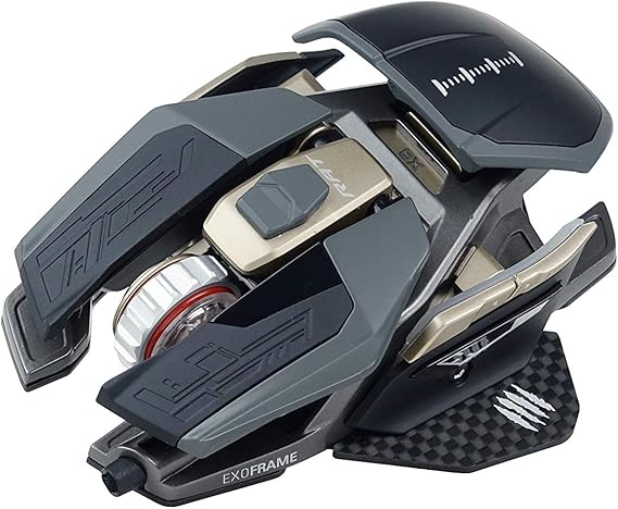 Mad Catz R A T Pro X3 Supreme Edition Gaming Mouse Usb dpi 10 Buttons Mr05dcingr001 0 Silver Amazon Co Uk Computers Accessories