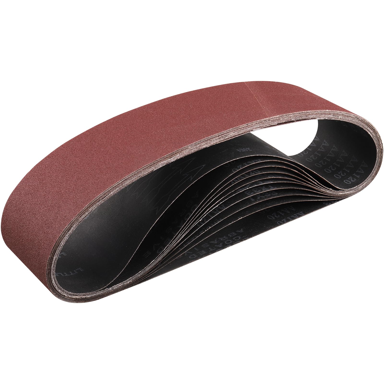 STEBRUAM Sanding Belt 100 x 915 mm,10PCS 100 Grit