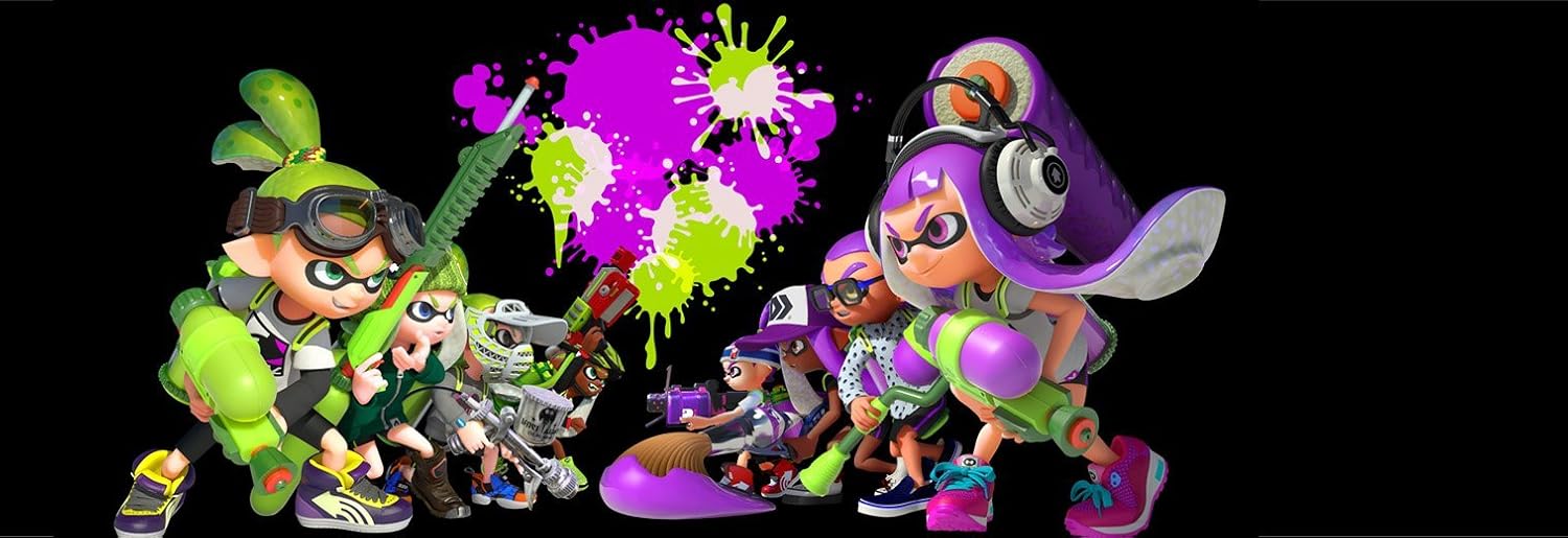 Ejemplos de amiibos de la serie Splatoon