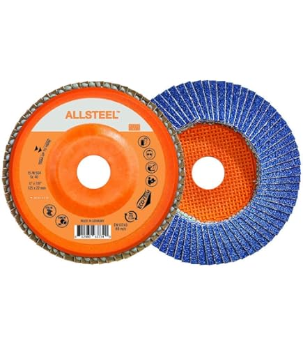 Amazon.com: Walter 06A452 4-1/2x5/8-11 Enduro-Flex Turbo Spin-On