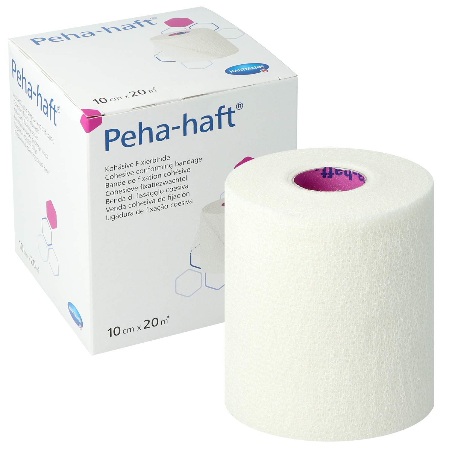 Hartmann Peha-Haft Cohesive Conforming Bandage, Latex 20 m x 10 cm