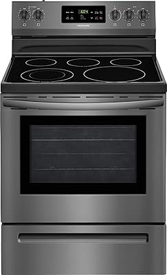 Frigidaire FFEF3054TD 30" Electric Range, Black Stainless Steel
