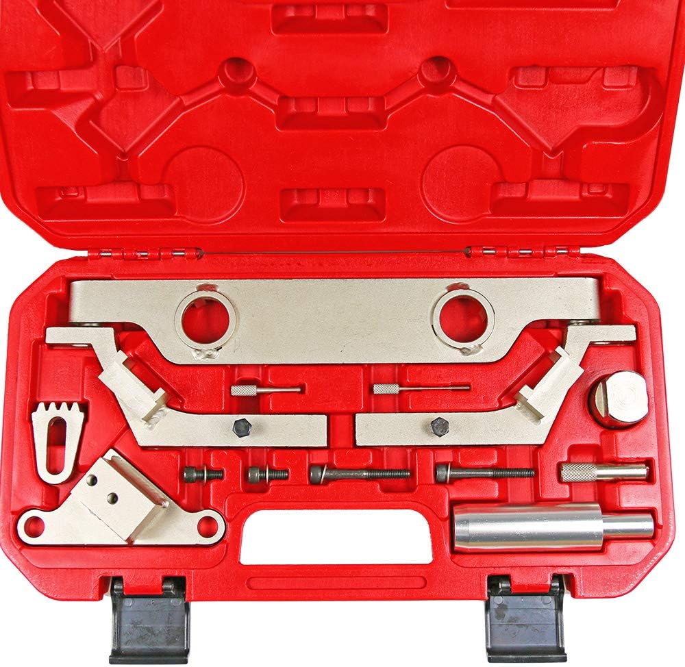 BestsQ Engine Camshaft Actuator Locking Timing Tool Cam Chain Phaser Retainer Set Compatible with OPEL GM (2.0T 2.4T) - Image 5