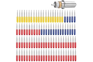 TEAMWILL 101PCS Vinyl Cutter Knife Blades 30/45/60 Degree for Roland Cutting Plotter