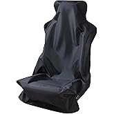 Magca Car Seat Cover Protector, Waterproof, Front Seat Cover for Universal Car Seat, Black, Pack of 1