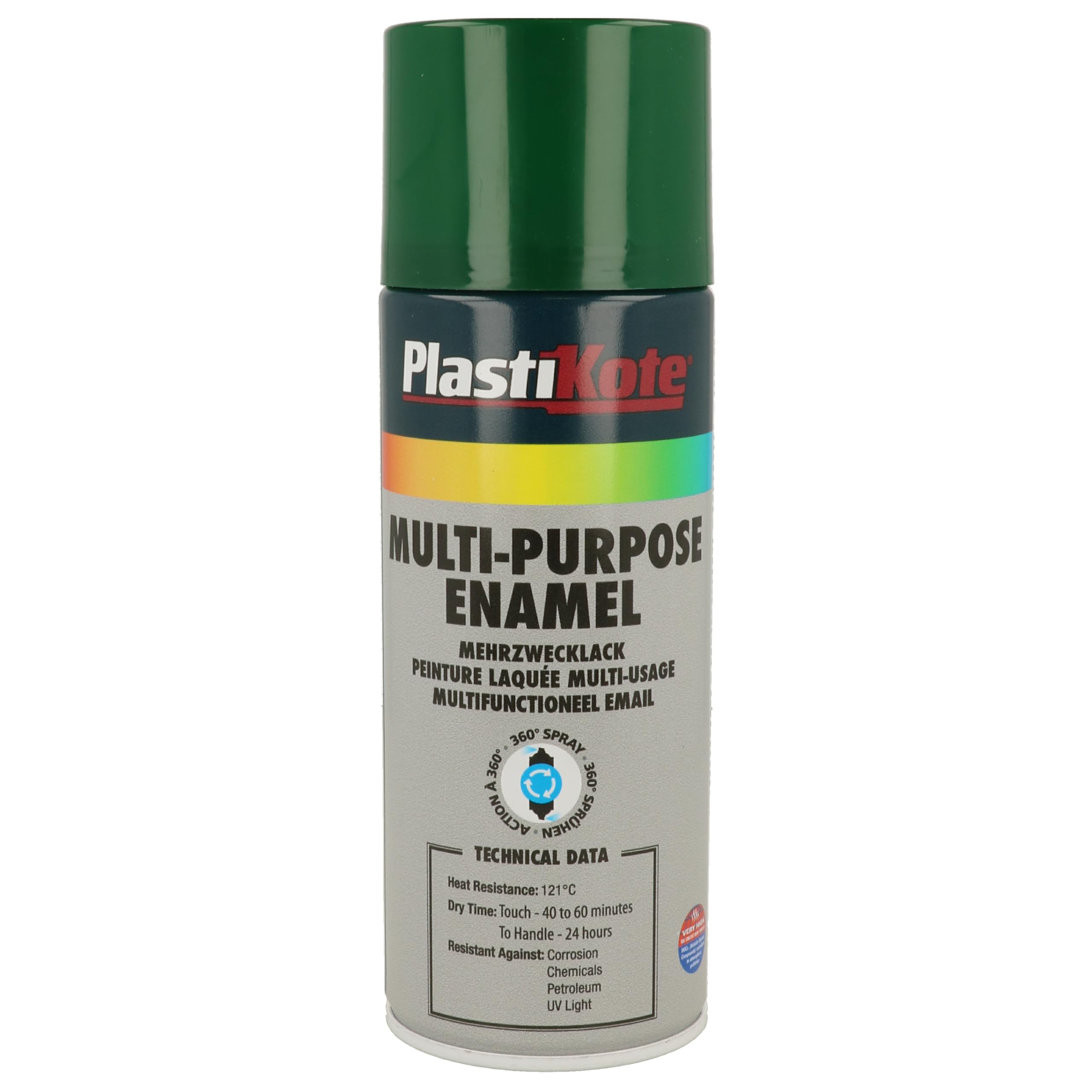 Plasti-kote 60106 400ml Multi Purpose Enamel Gloss - Green